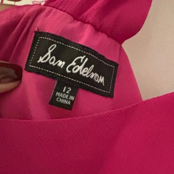 Sam Edelman Hot pink fucsia halter dress - Picture 3 of 3